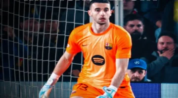 برشلونة يوضح الحالة الطبية للحارس جارسيا قبل مواجهة رايو فاليكانو المرتقبة